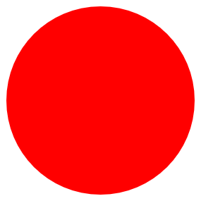 Red circle